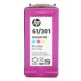Rachat cartouche encre HP 61/301 Couleur Instant Ink Large - B3B28A vide