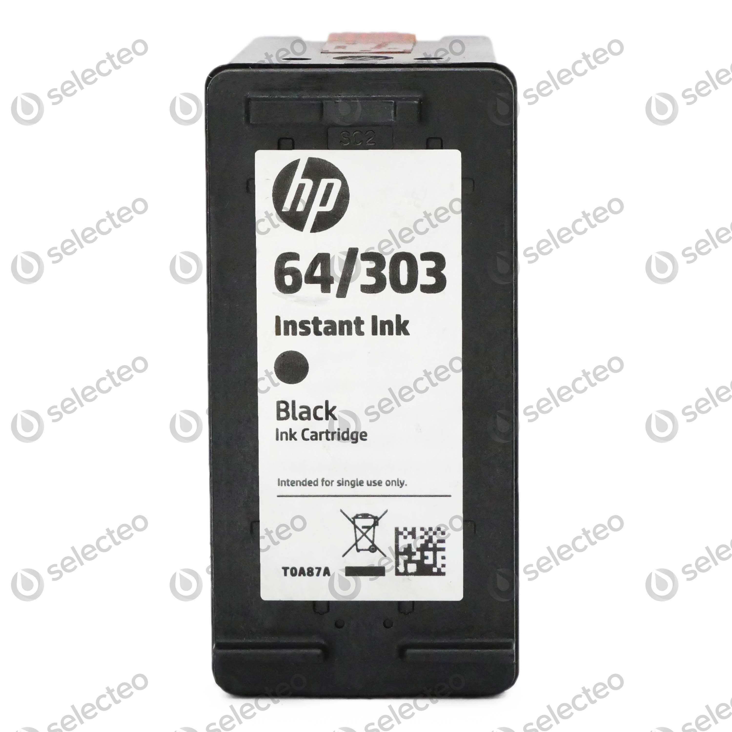 HP 303 Cartouche d'Encre Noire Authentique (T6N02AE) : Hp