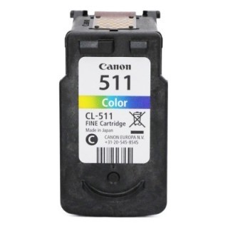 Rachat cartouche encre Canon CL 511 Couleur vide