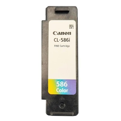 Rachat cartouche encre Canon CL 586 / CL 586I Couleur vide