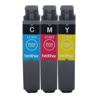 Rachat cartouche encre Brother LC422XL Couleur vide