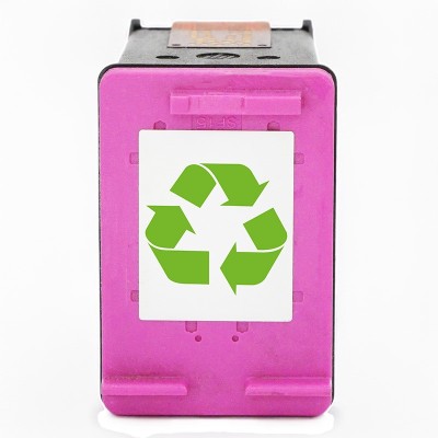 Rachat cartouche encre HP 62/62XL Couleur recyclée ou remanufacturée vide