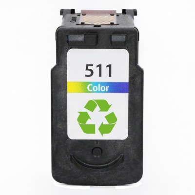 Rachat cartouche encre Canon CL 511/511XL Noir recyclée ou remanufacturée vide