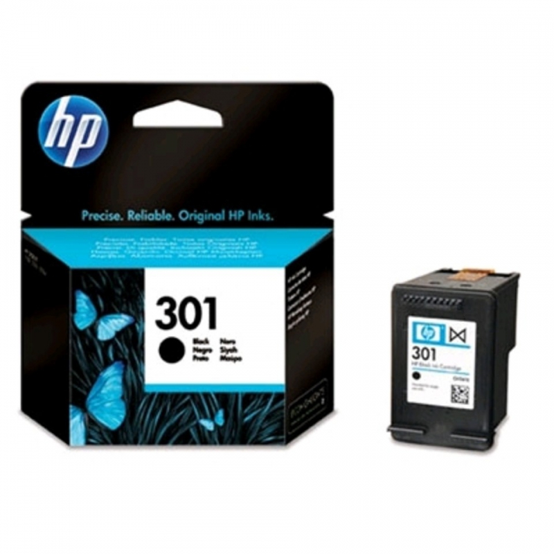 HP 301 XL Pack de 2 Cartouches d'Encre D'origine 301 XL Noire et