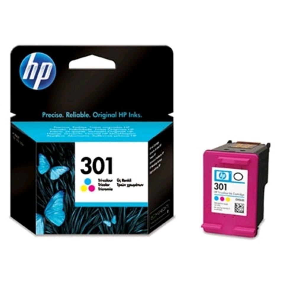 HP 301XL (CH564EE) - Cyan, Magenta et Jaune - Cartouche imprimante