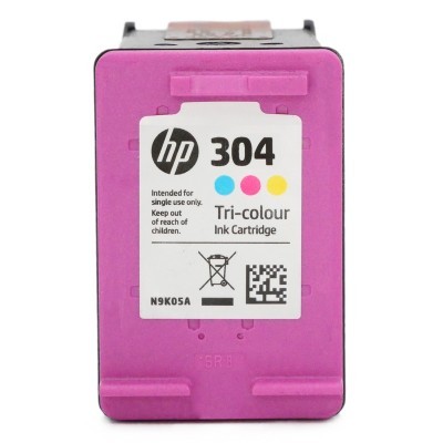 Rachat cartouche encre HP 304 Couleur - N9K05A vide