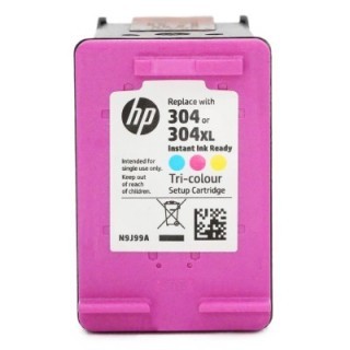 Rachat cartouche encre HP 304 Couleur Setup, Setup H et Instant ink N9K09A / N9J99A / N9J95A vide