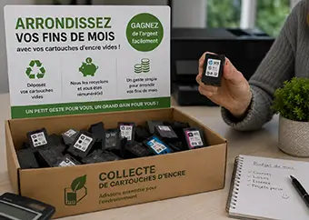 Un rachat de cartouches d'encre pour arrondir ses fins de mois