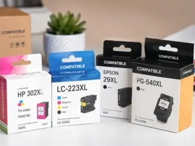  Les cartouches d’encre compatibles et contrefaçons