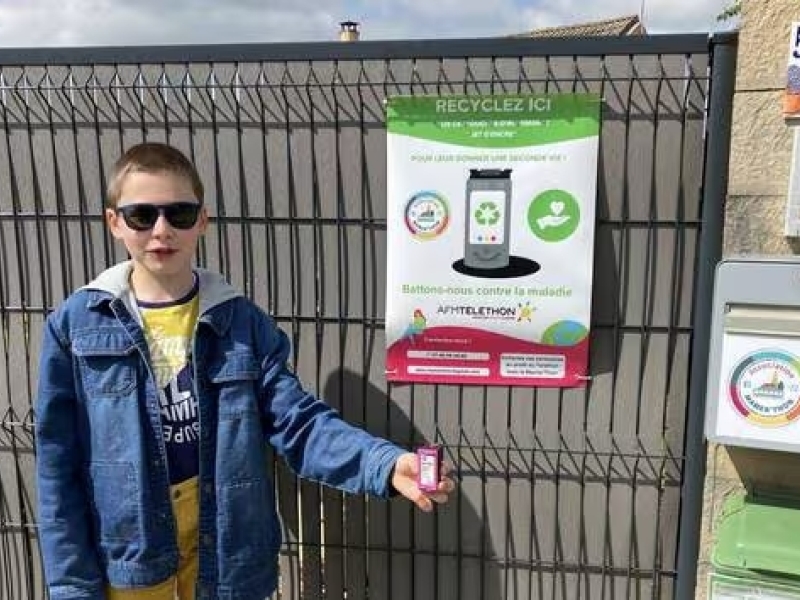  Un Jeune héros de l'environnement pour le Téléthon